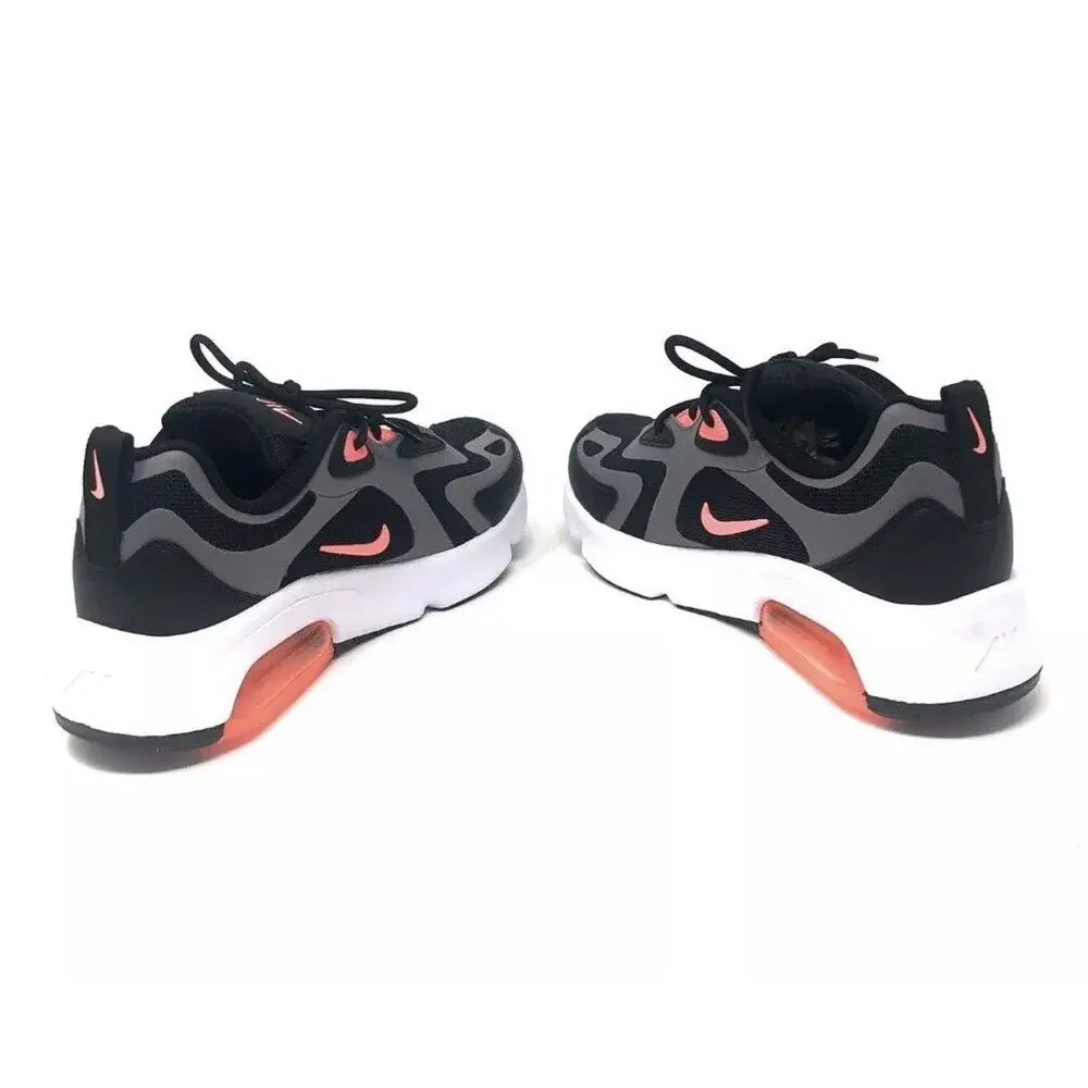 Nike Air Max 200 Sz 7y Kids Pink Black Gray Hot Punch CT6388-001